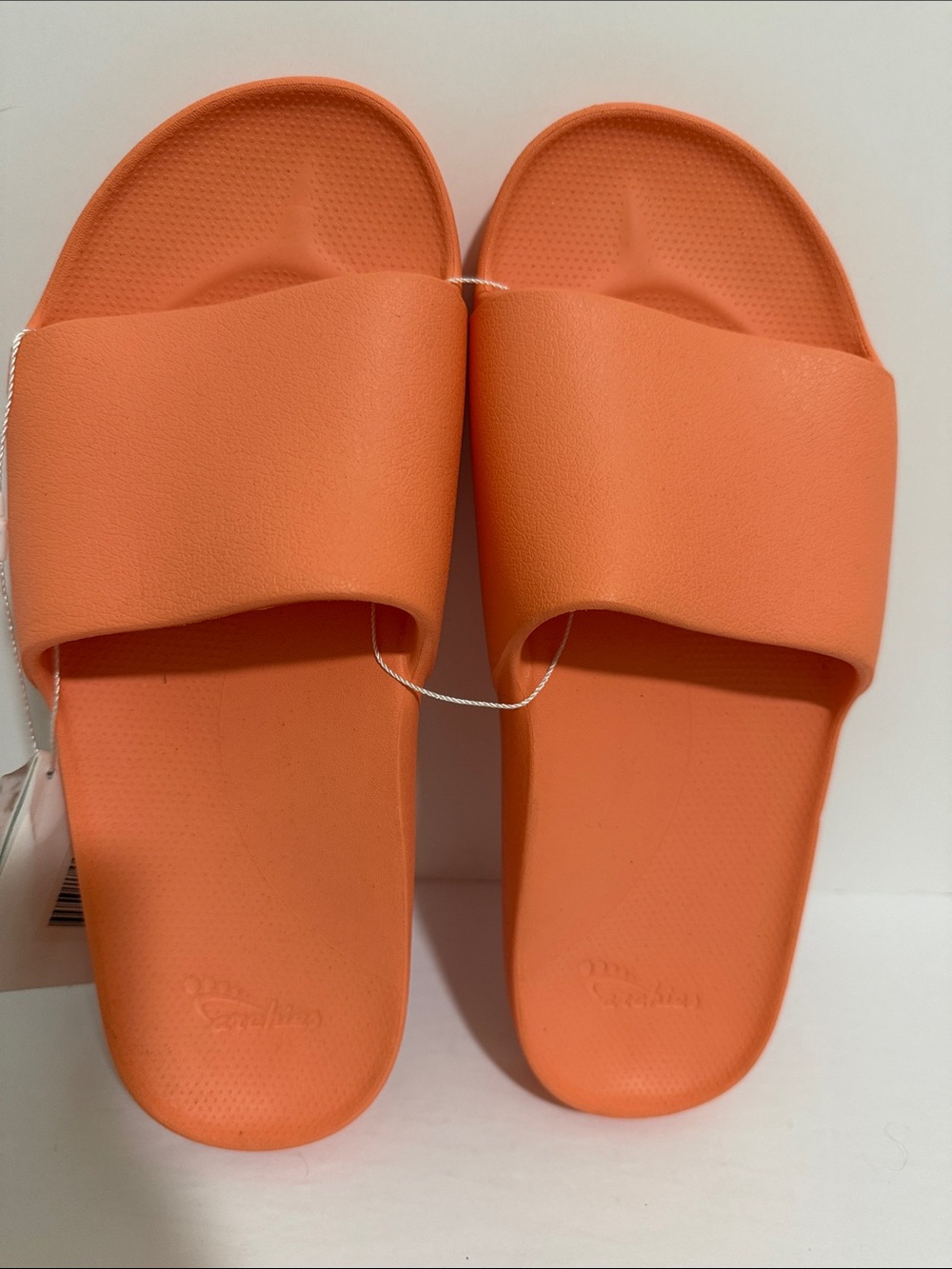 Archie’s Orange Women's Unisex Slide Sandals Size 11